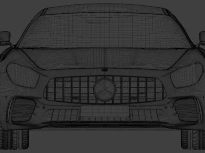 Mercedes AMG GT S Free 3D model