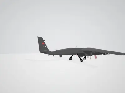 AKINCI- Baykar 3D model