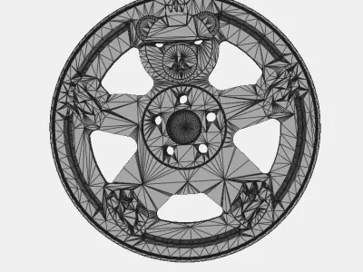 Rotiform Teddy Wheel - Ken Block 3D model