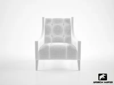 Andrew Martin Milton Chair 3D model