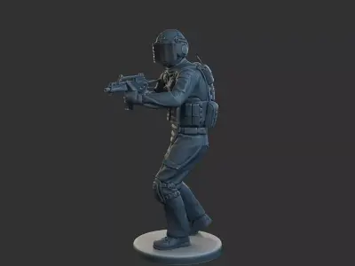 Tactical Gear GSG 9 TG1 007 3D print model