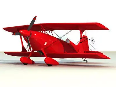 Pitts Custon Aerobatic Plane 3D model
