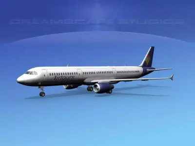 Airbus A321 Air Tours 3D model