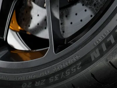 Michelin Pilot Sport S 5 255 35 ZR20 97Y 3D model