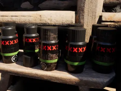 British No69 Hand Grenade 3D model