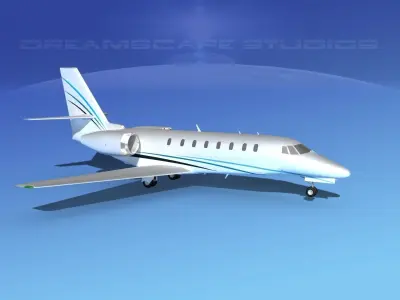 Cessna C680 Citation Soveriegn V15 3D model
