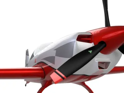 Extra NG Aerobatic Aircraft Miniature 3D model