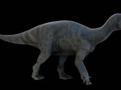 Iguanodon Asset Pack Low-poly 3D model