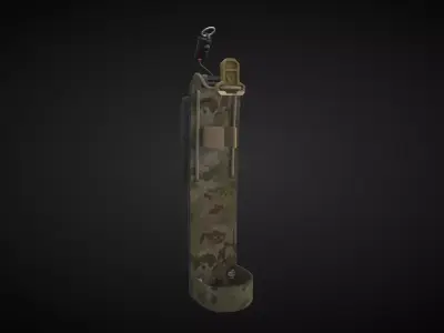 Izlid Quick Draw Pouch Low-poly 3D model