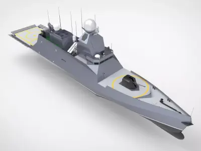 Corvette type x 3D model