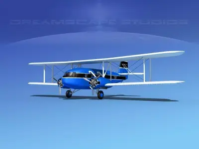 Curtiss Condor V04 3D model