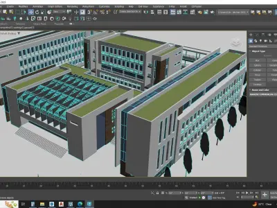 3D High-Rise Models 3D model