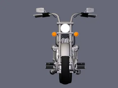 Custom Bike 3D model