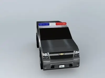 ChevyTahoe for Police Free 3D model