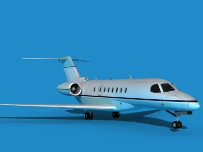 Cessna Citation C700 Longitude V14 3D model