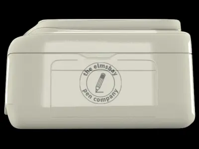 White Inkjet Printer 3D model