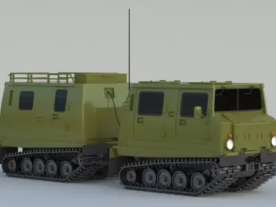 Bandvagn 206 Free 3D model