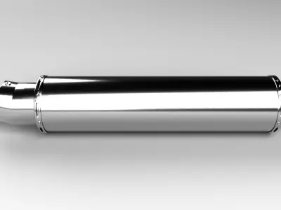 Exhaust Muffler 3D model