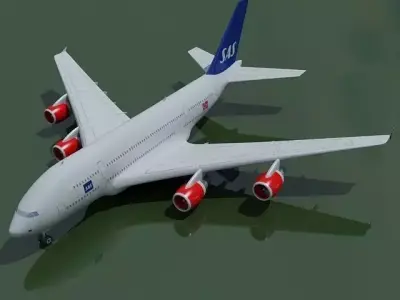 Scandinavian Airlines SAS 3D model