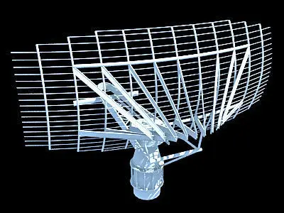 Detailed Radar 3D model