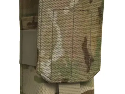 AR-AK Tactical Mag Pouch - Marvelous Designer 3D model