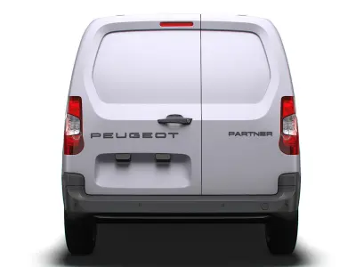 Peugeot Partner SWB 2024 3D model