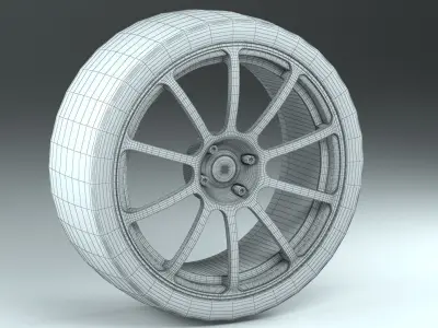 Rota G FORCE Free low-poly 3D model