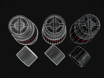 British No69 Hand Grenade 3D model