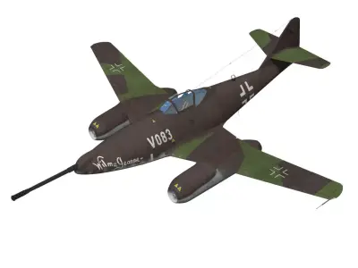 Messerschmitt Me 262 A-1aU4 3D model
