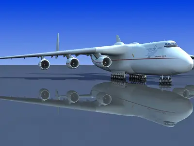 USSR and Ukrainian Jets 3D model