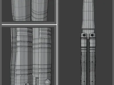 Butterfly Knife 3D model