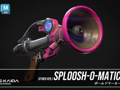 Prop - Weapon - Sploosh-o-Matic 3D model