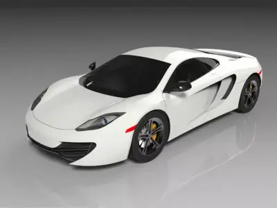 McLaren MP4 Free 3D model