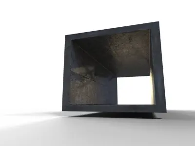 Air ducting Low-poly 3D model