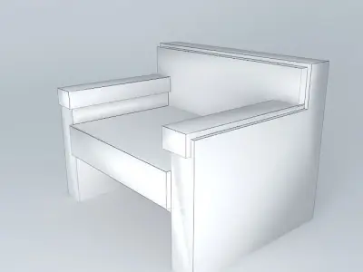 office sofa 3D model