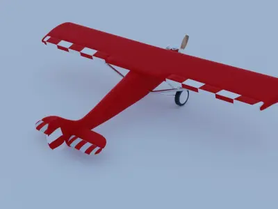 toy airplane  3D model
