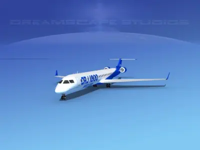 Bombardier CRJ1000 Bombardier 3D model