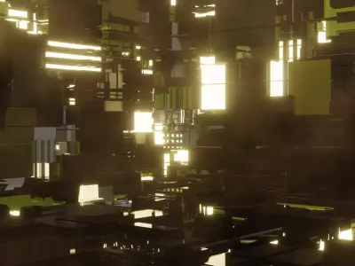 Room Sci Fy Free 3D model