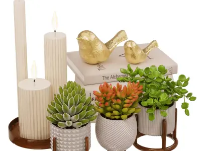 Decorative Set 011 3D model