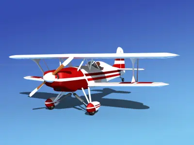 Stolp Starduster SA100 V12 3D model