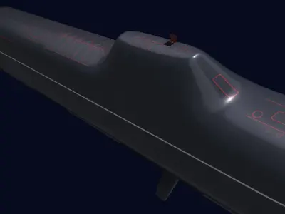 Arcturus SSBN 3D model