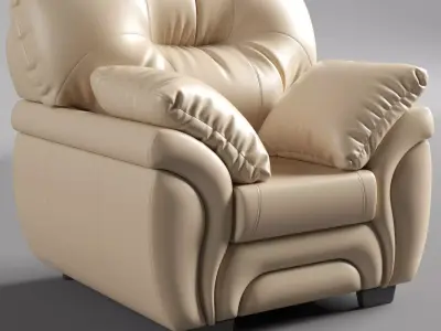 Bristol Armchair Free 3D model