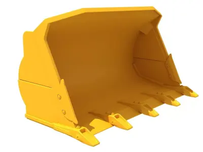 Excavator Bucket 3D model