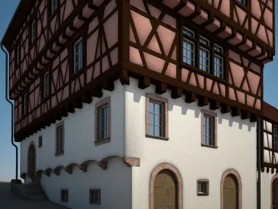 Medieval House I 3D model