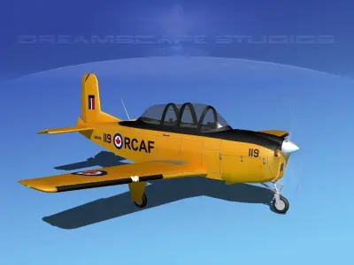 Beechcraft T-34 Mentor Canada 3D model