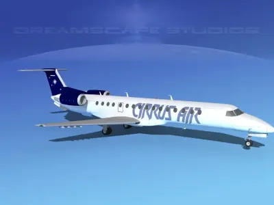 Embraer ERJ-140 Cirrus Air 3D model