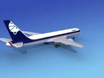 Boeing 757-200 Aeroperu 3D model