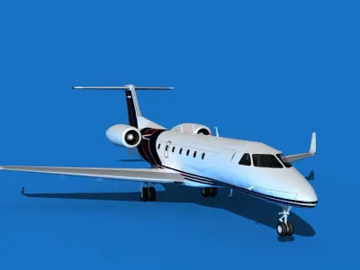 Embraer Legacy 500 V13 3D model