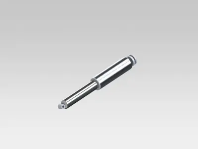 Bus Front Shock Absorber Free 3D model