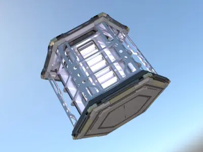 Sci-Fi Detail light 3D model